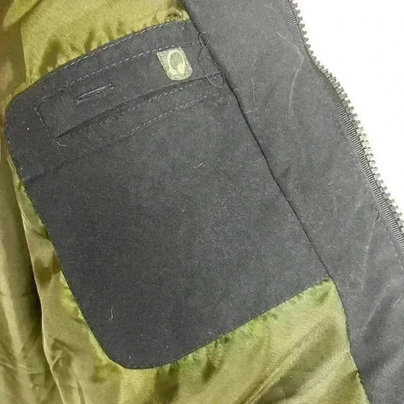 Vintage St Johns Bay Blue Color Mens Puffer Vest Sleeveless Coat Size XL Pockets - Picture 4 of 9